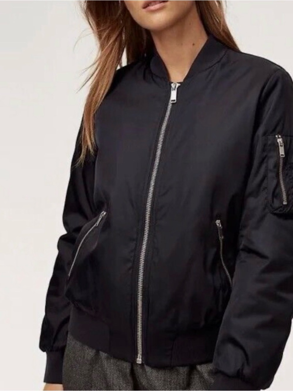Aritzia Babaton Gilman Bomber Jacket . XS